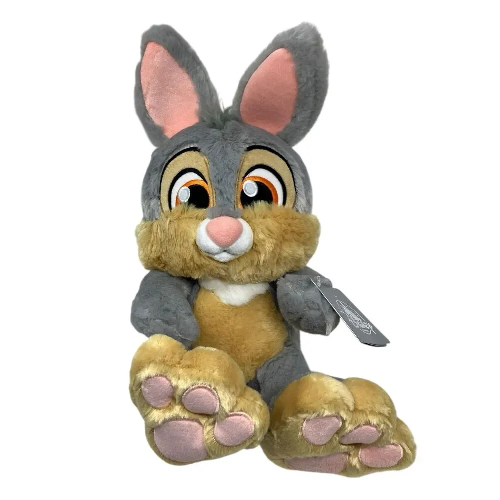Disney Parks Plush THUMPER Bunny Rabbit Big Feet‎ Bambi Stuffed Animal Movie
